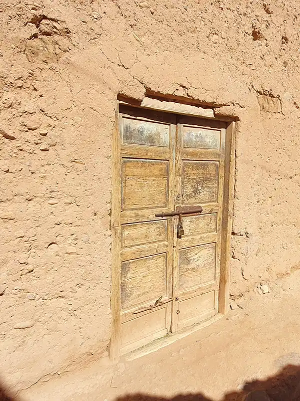 Door of an old Jewish shop