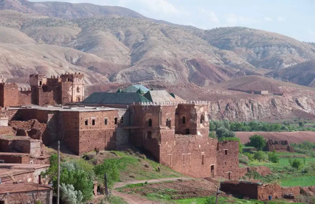 Telouet Kasbah before the earthquake.