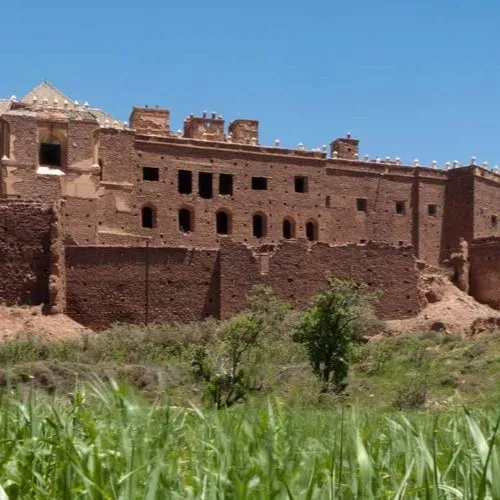 Telouet kasbah: the Glaoui palace in the High Atlas
