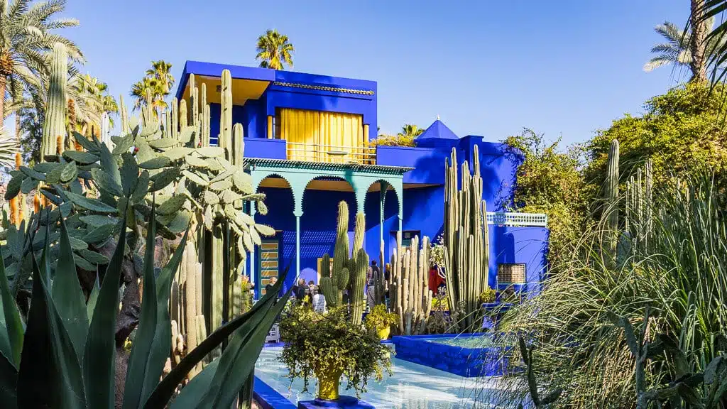 Le jardin Majorelle à Marrakech