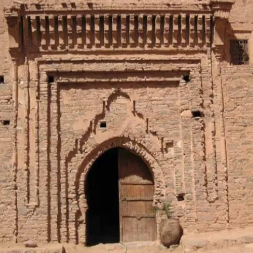 Detail of the ksar of Tamnougalt