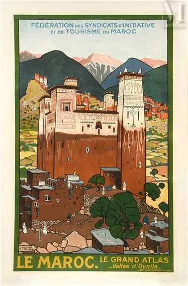 Poster created by Jacques Majorelle