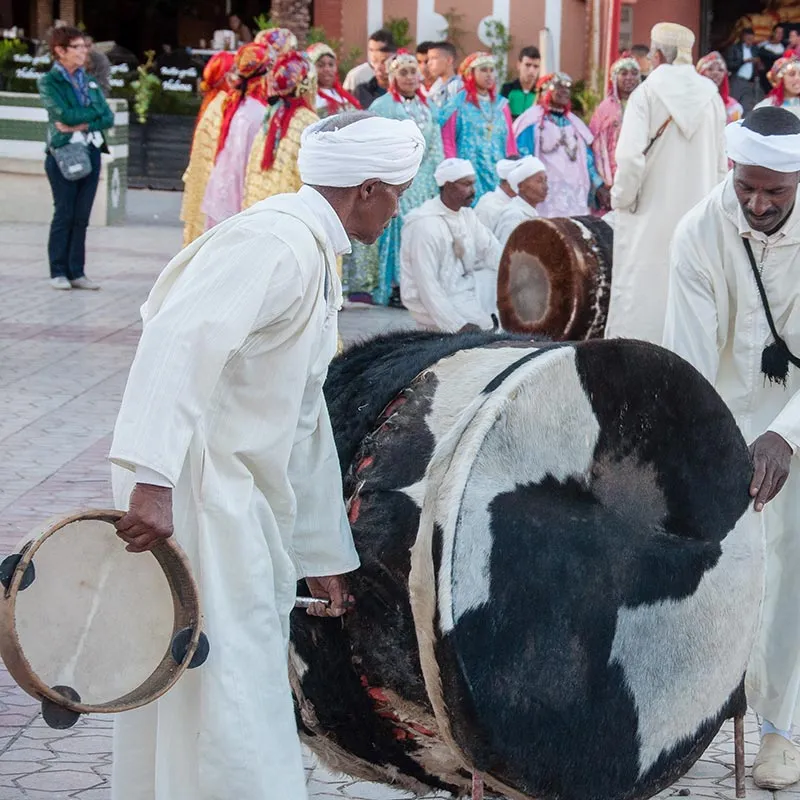 The Ahwach dendoum – Credit: A. Azizi
