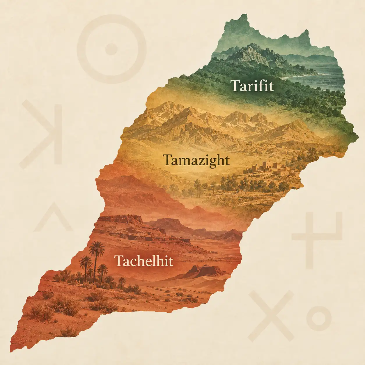 Tachelhit, Tarifit and Tamazight: three languages or one?