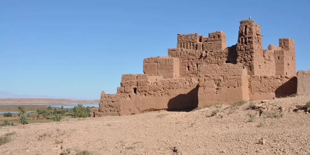 Les ruines de la casbah des cigognes