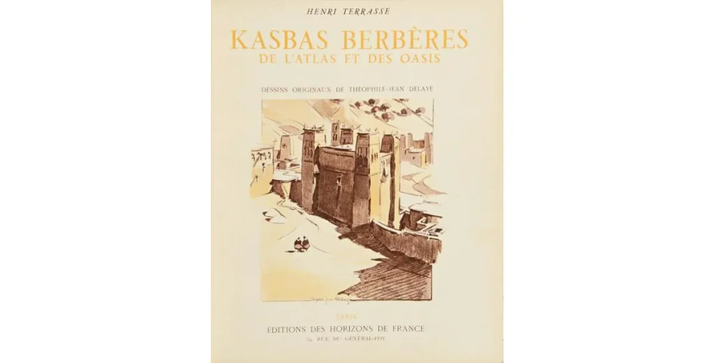 Cover of Henri Terrasse’s Kasbas berbères