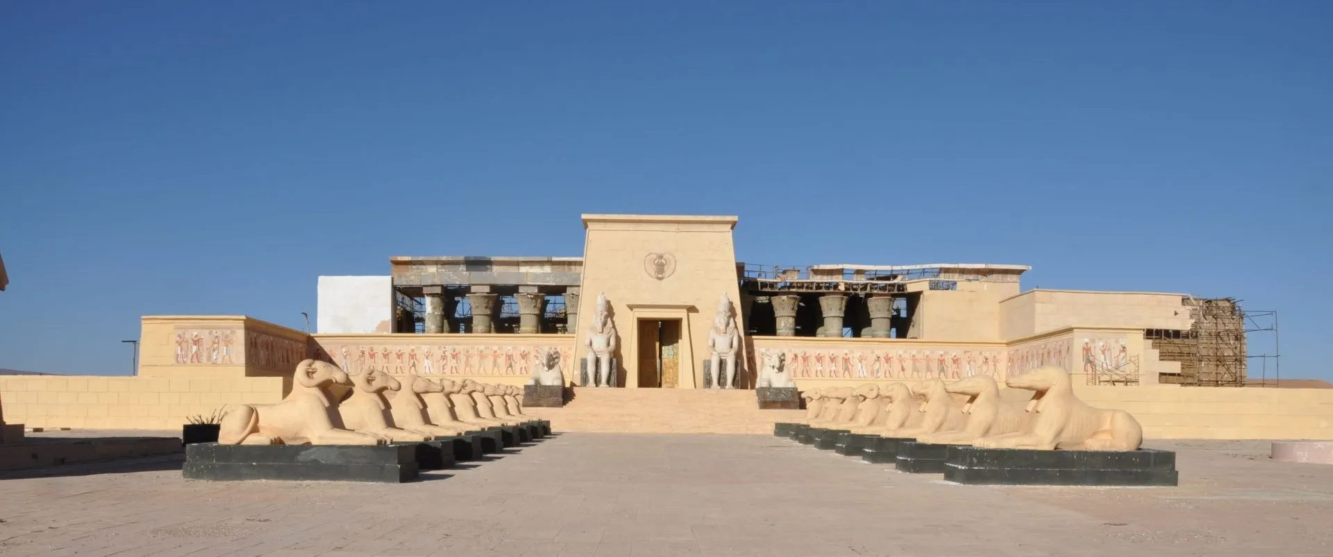 Le décor du film Astérix et Cléopâtre à Ouarzazate