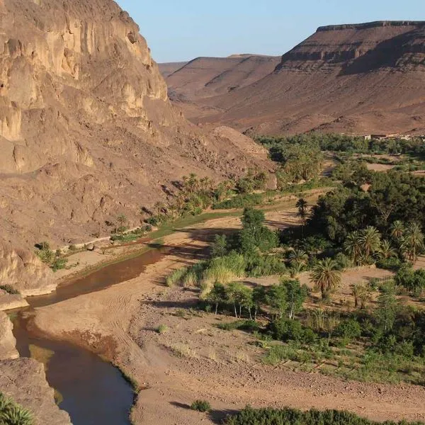 Fint Oasis seen from above