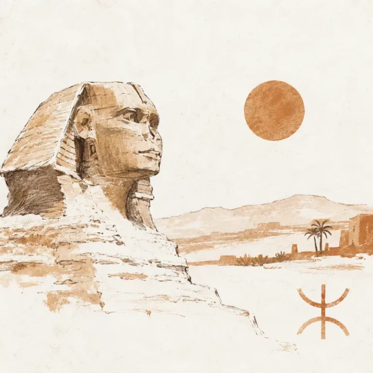 The Sphynx in the Amazigh world