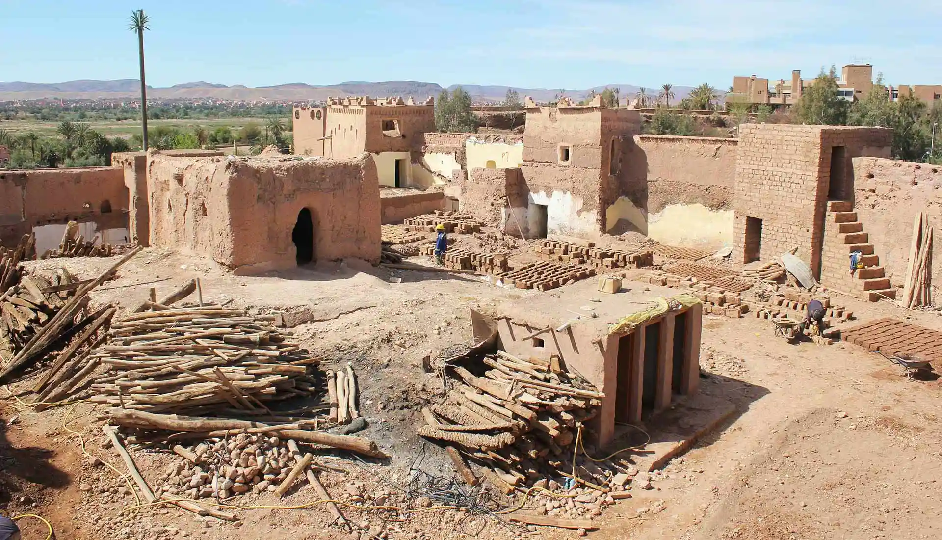 The Kasbah of Taourirt at the heart of a major rehabilitation project