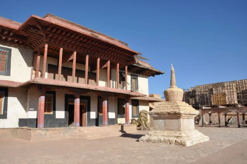 Set from Martin Scorsese’s Kundun in Ouarzazate