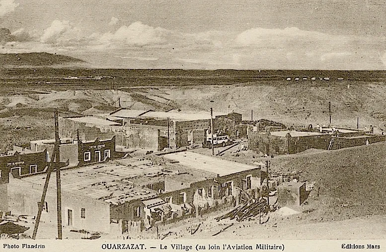 The plateau with the airport and Tazakhte in the distance — 1935