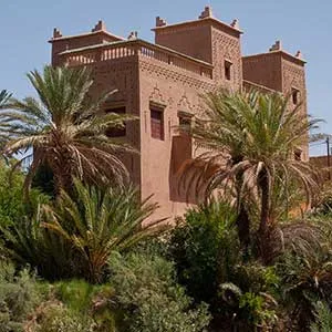 Kasbah et ksar dans le Sud-Est Maroc