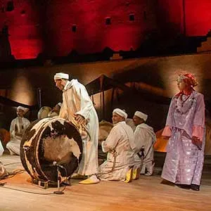 Ahwach dans le Sud-Est Maroc