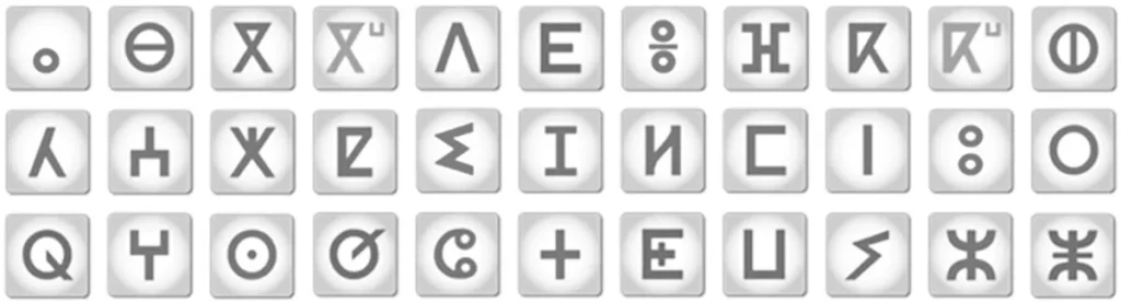 Tifinagh Alphabet / IRCAM
