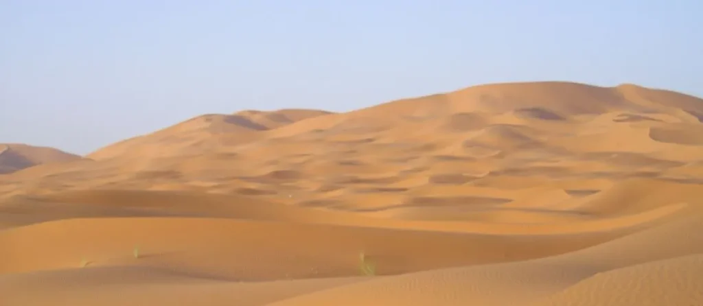 Les dunes de l'Erg Chebbi