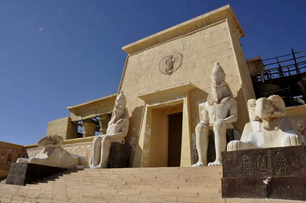 Set from Alain Chabat’s Asterix & Obelix: Mission Cleopatra in Ouarzazate