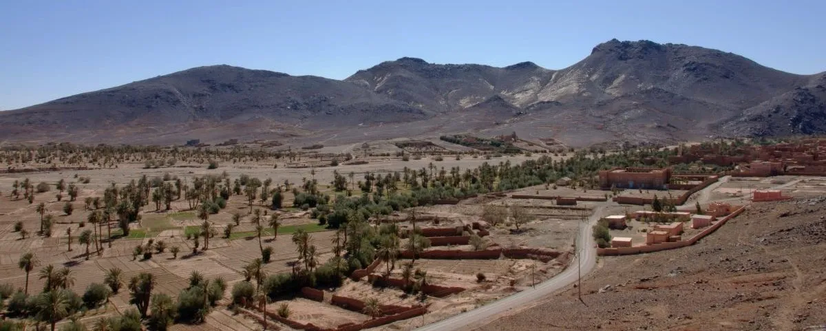 Panoramic View of Tinghir