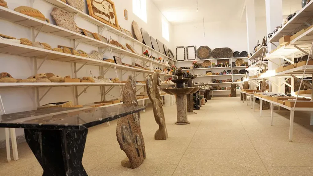 Museum of Fossils & Minerals, at Ksar Sifa, near Erfoud
